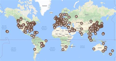 carte des usine de louis vuitton dans le monde